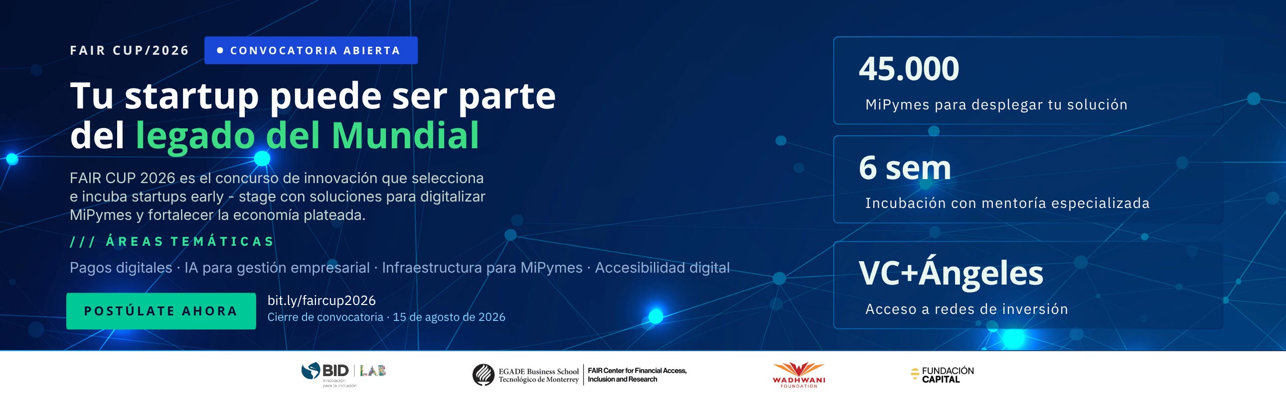 FAIR Cup 2026, Tecnológico de Monterrey